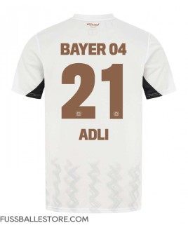 Günstige Bayer Leverkusen Amine Adli #21 Auswärtstrikot 2024-25 Kurzarm